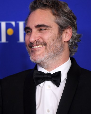 Joaquin Phoenix - Best Performance by an Actor in a Motion Picture, Drama - Joker
77th Annual Golden Globe Awards, Press Room, Los Angeles, USA - 05 Jan 2020
