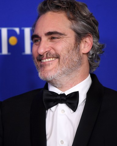 Joaquin Phoenix - Best Performance by an Actor in a Motion Picture, Drama - Joker
77th Annual Golden Globe Awards, Press Room, Los Angeles, USA - 05 Jan 2020