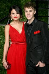 Selena Gomez and Justin Bieber83rd Annual Academy Awards, Vanity Fair Party, Los Angeles, America - 27 Feb 201108/04/11 - Justin Bieber and Selena Gomez have reportedly split amid rumours over sexy texts.