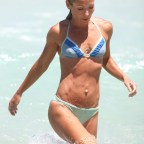 Kelly Ripa in bikini on Miami Beach