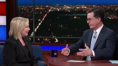 Kirsten Gillibrand & Stephen Colbert