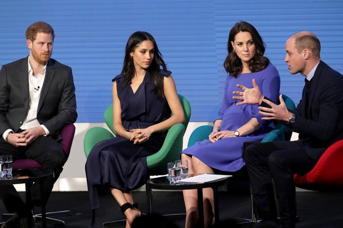 Meghan Markle With Prince Harry, William & Kate Middleton: See Photos ...