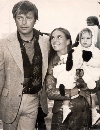 Natalie Wood Actress Who Died On 28th November 1981 Pictured With Her Actor Husband Robert Wagner And Their Daughter Natasha Arriving At Heathrow Airport From The Us. 
Natalie Wood Actress Who Died On 28th November 1981 Pictured With Her Actor Husband Robert Wagner And Their Daughter Natasha Arriving At Heathrow Airport From The Us.