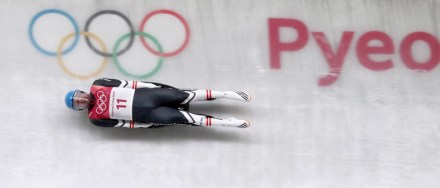 David Gleirscher
Luge - PyeongChang 2018 Olympic Games, Daegwallyeong-Myeon, Korea - 11 Feb 2018
David Gleirscher of Austria in action during the Men's Luge Singles Run 4 competition at the Olympic Sliding Centre during the PyeongChang 2018 Olympic Games, South Korea, 11 February 2018.