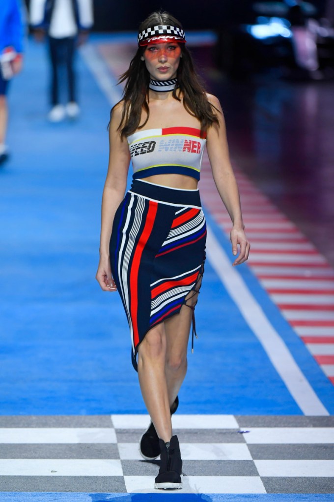 Tommy Hilfiger At Milan Fashion Week: Spring 2018 Collection With Gigi ...