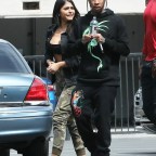 *EXCLUSIVE* Tyga goes shopping with a new girlfriend on Rodeo Drive