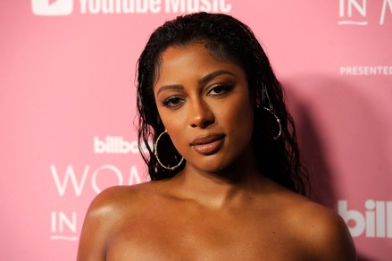 Victoria Monet arrives at Billboard's Women in Music at the Hollywood Palladium, in Los Angeles
2019 Billboard Women in Music, Los Angeles, USA - 12 Dec 2019