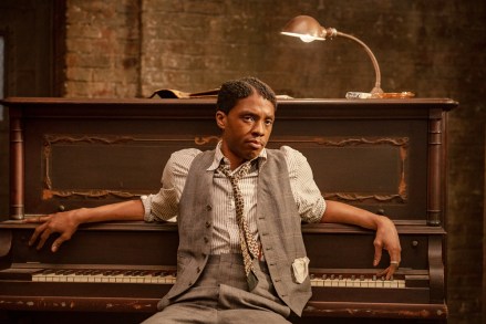 MA RAINEY’S BLACK BOTTOM (2020) Chadwick Boseman as Levee.  Cr. David Lee/NETFLIX