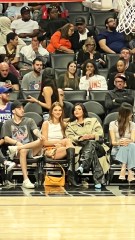 Los Angeles, CA  - Kendall and Kylie Jenner sit courtside at the Clippers game and appear to be closer than ever as they spent the whole time talking and checking out the action on the court.  Kylie appeared to be drinking a margarita as she watched alongside her sister who was there to support her boyfriend Devin Booker.

Pictured: Kendall Jenner, Kylie Jenner

BACKGRID USA 6 APRIL 2022 

BYLINE MUST READ: BACKGRID

USA: +1 310 798 9111 / usasales@backgrid.com

UK: +44 208 344 2007 / uksales@backgrid.com

*UK Clients - Pictures Containing Children
Please Pixelate Face Prior To Publication*