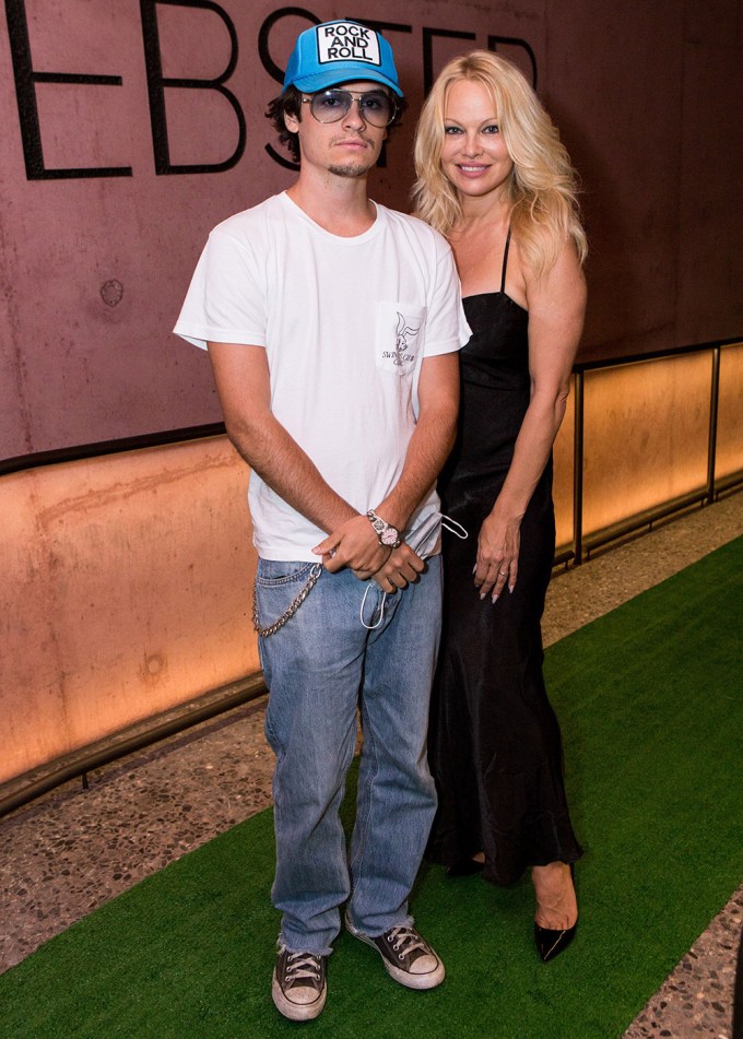 Pamela Anderson & Son