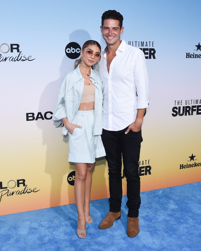 Sarah Hyland And Wells Adams Attend ‘Bachelor in Paradise’ Premiere