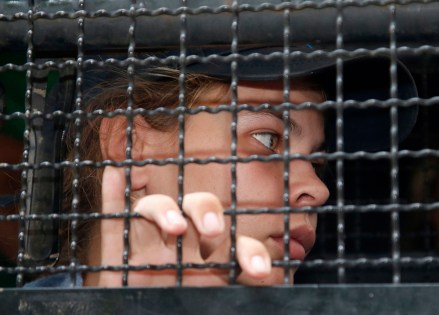 Belarusian model Anastasia Vashukevich sits in a van leaving the Immigration Detention Center for an airport for deportation in Bangkok, Thailand, . Thai officials say they are deporting Vashukevich who claimed last year that she had evidence of Russian involvement in helping elect Donald Trump president
Thailand Russia Sex Trial - 17 Jan 2019