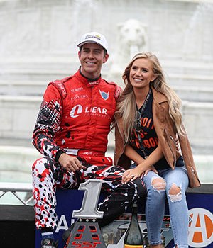 Arie Luyendyk Jr, Lauren Burnham