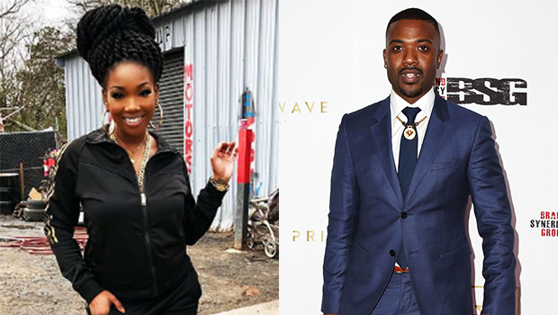 Brandy Norwood and her brother Ray J