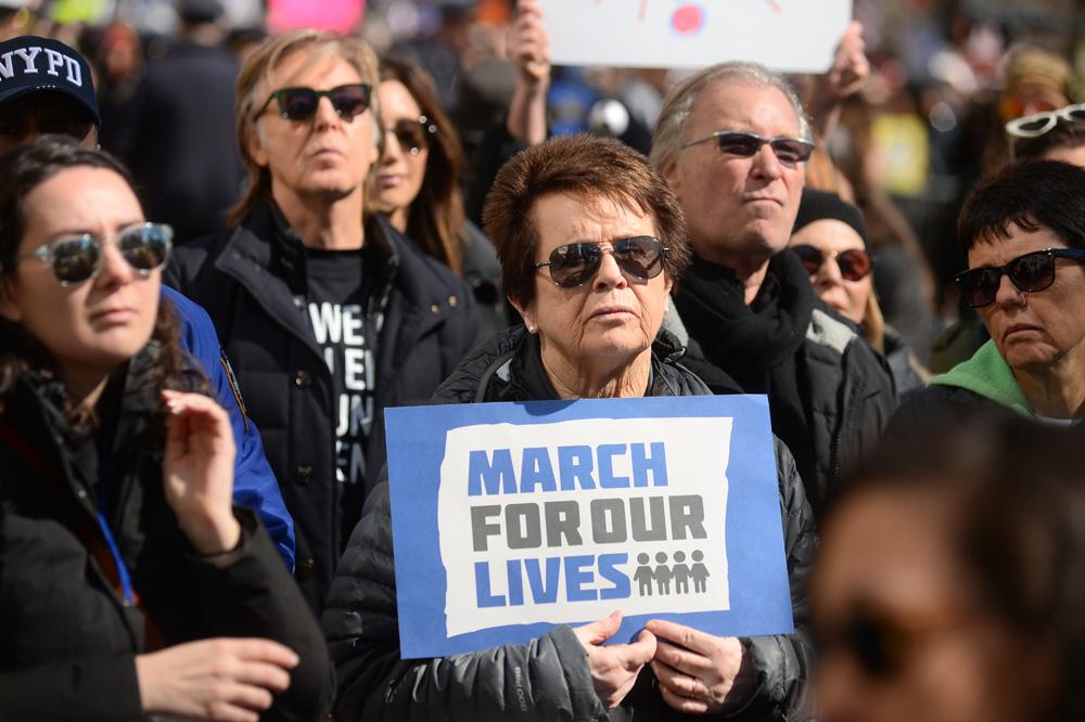 'March For Our Lives' protest, New York, USA - 24 Mar 2018