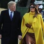 President and First Lady return to the White House, Washington, USA - 05 Feb 2018