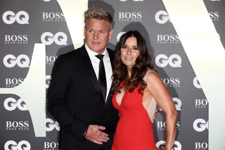 Chef Gordon Ramsay and partner Tana Ramsay pose for photographers on arrival at the GQ Men of the year Awards in central London onGQ Men of the year Awards 2019, London, United Kingdom - 03 Sep 2019