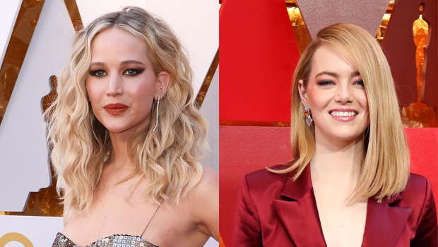 Jennifer Lawrence and Emma Stone