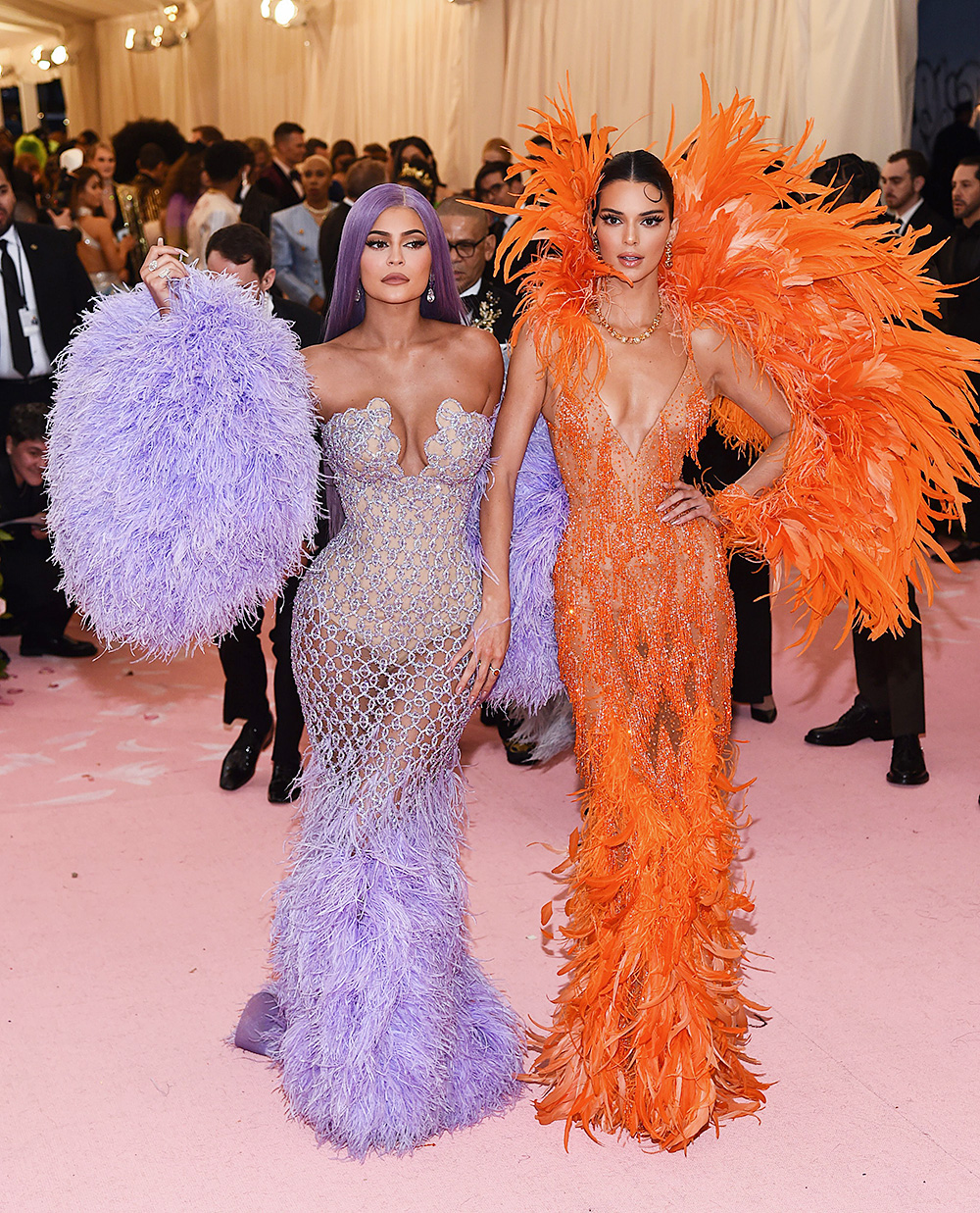 Kylie Jenner and Kendall Jenner
Costume Institute Benefit celebrating the opening of Camp: Notes on Fashion, Arrivals, The Metropolitan Museum of Art, New York, USA - 06 May 2019