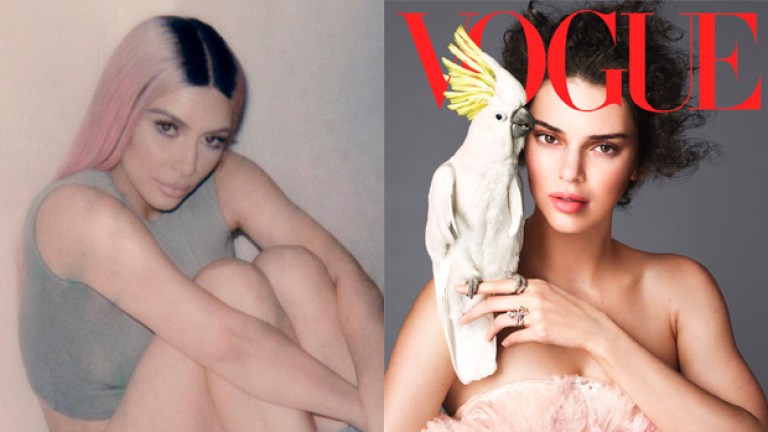 Kim Kardashian Is Jealous Of Kendall Jenners Vogue Magazine Cover