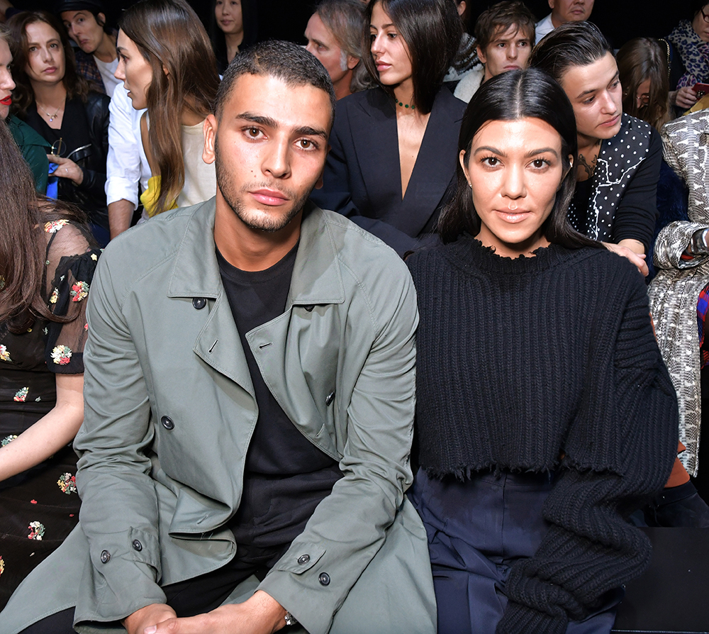 Younes Bendjima and Kourtney Kardashian
Haider Ackermann show, Front Row, Spring Summer 2018, Paris Fashion Week, France - 30 Sep 2017