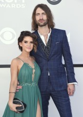 Maren Morris, left, and Ryan Hurd arrive at the 52nd annual Academy of Country Music Awards at the T-Mobile Arena, in Las Vegas52nd Annual Academy Of Country Music Awards - Arrivals, Las Vegas, USA - 2 Apr 2017
