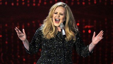 Adele Performing At The Oscars