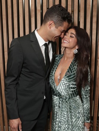 Wells Adams and Sarah Hyland
Amazon Golden Globes After Party sponsored by Audi, Inside, Los Angeles, USA - 06 Jan 2019