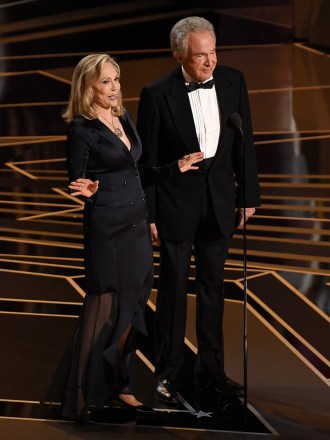 Faye Dunaway and Warren Beatty
90th Annual Academy Awards, Show, Los Angeles, USA - 04 Mar 2018