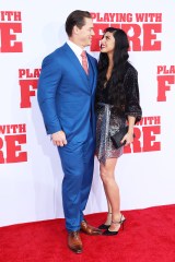 John Cena, Shay Shariatzadeh. John Cena, left, and Shay Shariatzadeh attend the premiere of Paramount Pictures' "Playing With Fire" at the AMC Lincoln Square on Saturday, Oct. 26, in New York
NY Premiere of "Playing With Fire", New York, USA - 26 Oct 2019