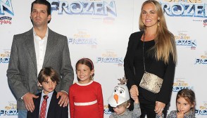 Vanessa Trump and Donald Trump Jr.