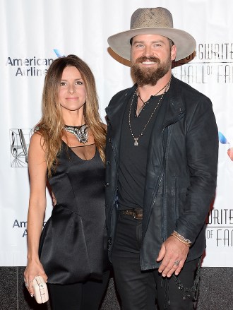Zac Brown and wife Shelly attend the 46th Annual Songwriters Hall Of Fame Induction and Awards Gala at the Marriott Marquis, in New York
2015 Songwriters Hall Of Fame - Arrivals, New York, USA