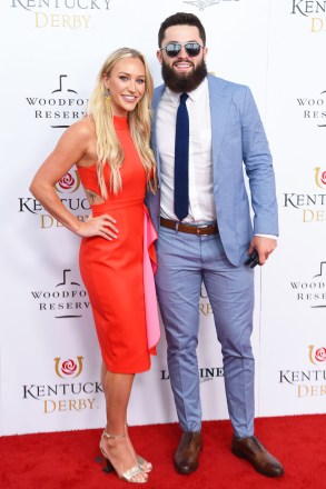 Emily Wilkinson and Baker Mayfield
145th Annual Kentucky Derby, Arrivals, Churchill Downs, Louisville, Kentucky, USA - 04 May 2019