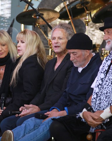 Fleetwood Mac The Today Show Toyota Concert Series, New York, America - 09 Oct 2014