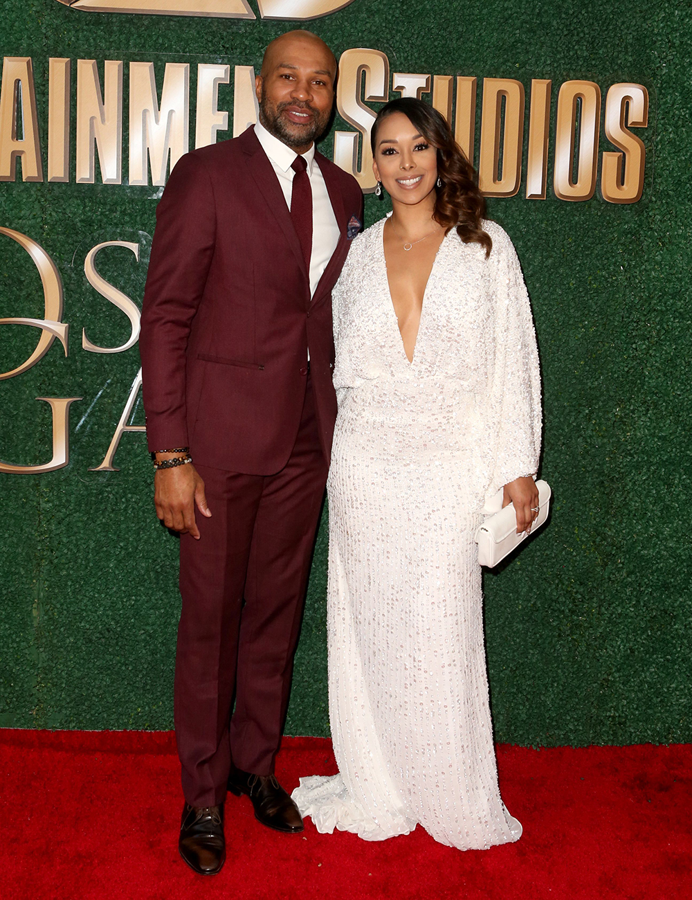 Derek Fisher and Gloria Govan
Byron Allen's Oscar Gala Viewing Party, Arrivals, Los Angeles, USA - 09 Feb 2020