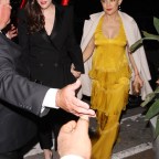 A pregnant Kate Hudson and Liv Tyler arrive to a party held for Gwyneth Paltrow and Brad Falchuck