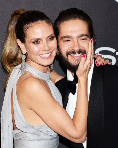 Heidi Klum and Tom Kaulitz InStyle and Warner Bros Golden Globes After Party, Arrivals, Los Angeles, USA - 06 Jan 2019