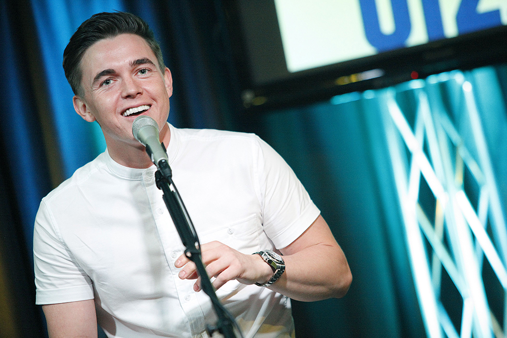 Jesse McCartney visits Q102 Performance Theater, Bala Cynwyd, Pennsylvania, America - 11 Jun 2014