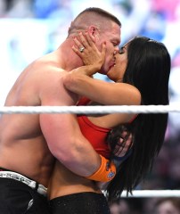 Nikki Bella and John Cena
WWE's WrestleMania 33, Camping World Stadium, Orlando, USA - 02 Apr 2017