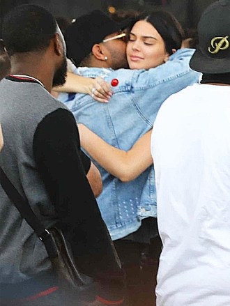 *EXCLUSIVE* Indio, CA  - The Weeknd and Kendall Jenner hug it out at Coachella music festival 2018 DAY3. Shot on 04/15/18.

Pictured: Kendall Jenner and The Weeknd

BACKGRID USA 16 APRIL 2018 

USA: +1 310 798 9111 / usasales@backgrid.com

UK: +44 208 344 2007 / uksales@backgrid.com

*UK Clients - Pictures Containing Children
Please Pixelate Face Prior To Publication*