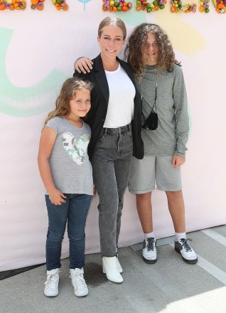 Luxury Palnt based skincare line, Evereden, celebrates the launch of their new clean kids line with celeb mommies at an intimate even- Los Angeles. 24 Apr 2021 Pictured: Kendra Wilkinson, Alijah Baskett, Hank Baskett IV. Photo credit: Jen Lowery / MEGA TheMegaAgency.com +1 888 505 6342 (Mega Agency TagID: MEGA749312_001.jpg) [Photo via Mega Agency]