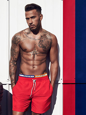 lewis hamilton clothing tommy hilfiger