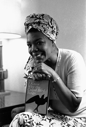 Maya Angelou, a 6 foot multi-talented ex-Arkansan, has been hired as Hollywood's first black woman movie director, . She'll write the script and music, as well as direct "Caged Bird," which is based on her best-selling 1969 autobiography. She's been a professional singer, dancer, writer, composer, poet, lecturer, editor, and San Francisco streetcar conductorette
MAYA ANGELOU, HOLLYWOOD, USA