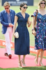 Meghan Duchess of Sussex and Delfina Blaquier
Sentebale ISPS Handa Polo Cup, Berkshire Polo Club, UK - 26 Jul 2018