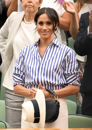 Meghan Duchess of Sussex in the Royal Box
Wimbledon Tennis Championships, Day 12, The All England Lawn Tennis and Croquet Club, London, UK - 14 Jul 2018