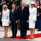 Trump US France, Washington, USA - 24 Apr 2018