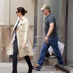 Daniel Craig and his wife Rachel Wiesz spotted for the first time with thier new baby girl in New York City