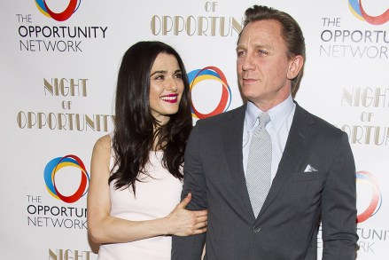 Rachel Weisz and Daniel Craig attend The Opportunity Network's seventh annual Night of Opportunity gala, in New York
Night of Opportunity Gala, New York, USA - 7 Apr 2014
