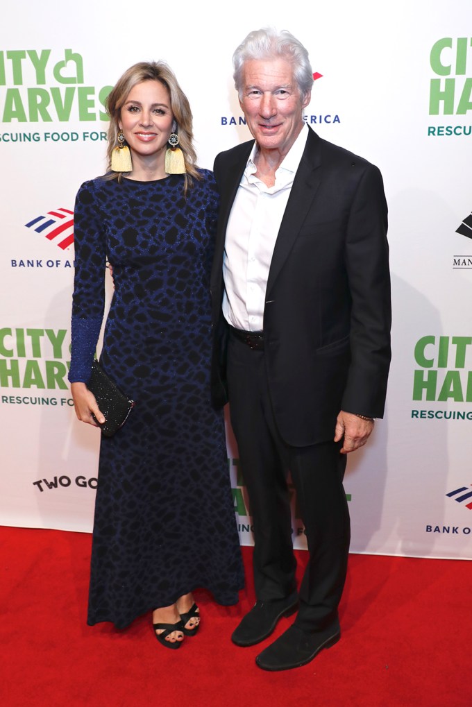 Alejandra Silva and Richard Gere at the 2022 City Harvest Gala