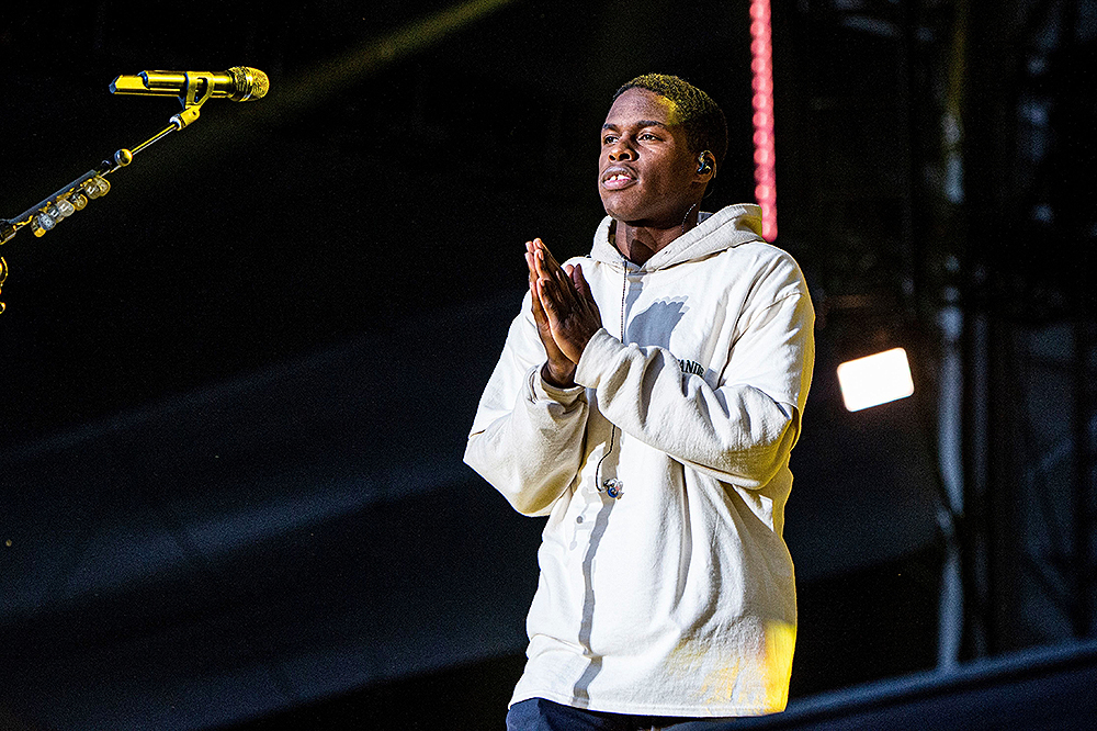 Daniel Caesar performs during the Festival d'ete de Quebec, in Quebec City, Canada
2019 Festival d'ete de Quebec - Day 8, Cincinnati, USA - 11 Jul 2019